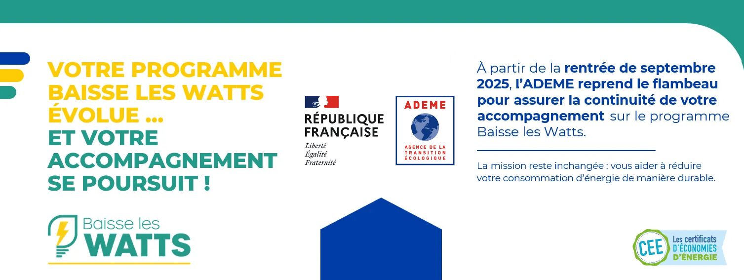 Visuel Baisse les watts